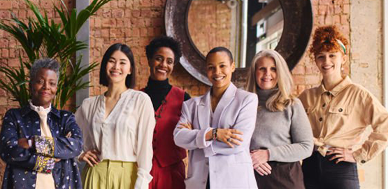 Community members gathered for an organized event