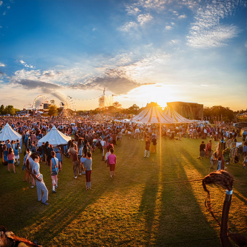 community open field party