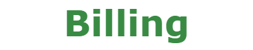 Billing Support