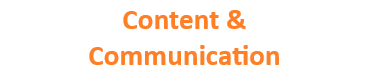 Support: Content & Communication